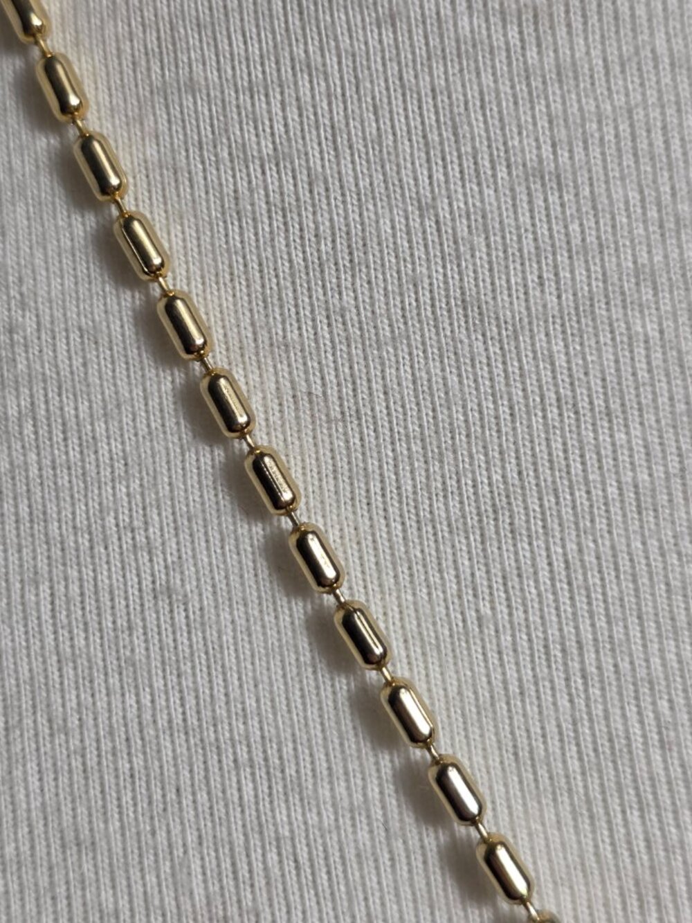 Soho Designs Gold Tone Pendant Necklace Centered Pearl & Beaded Style Chain - Picture 4 of 8